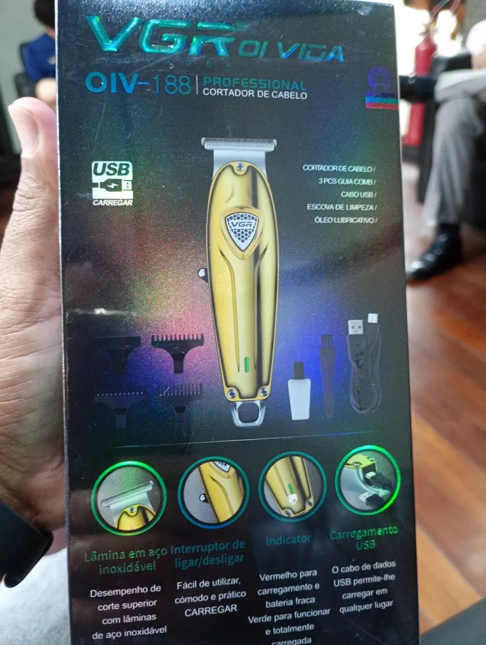Máquina de acabamento vgr 
