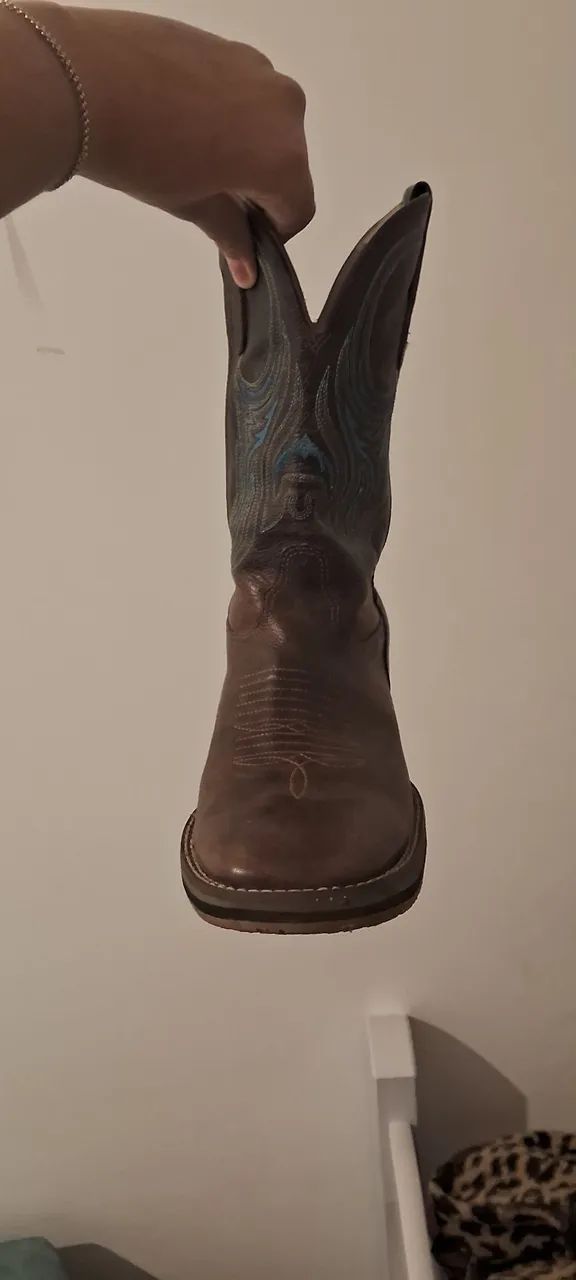 Bota de couro  - Foto 4