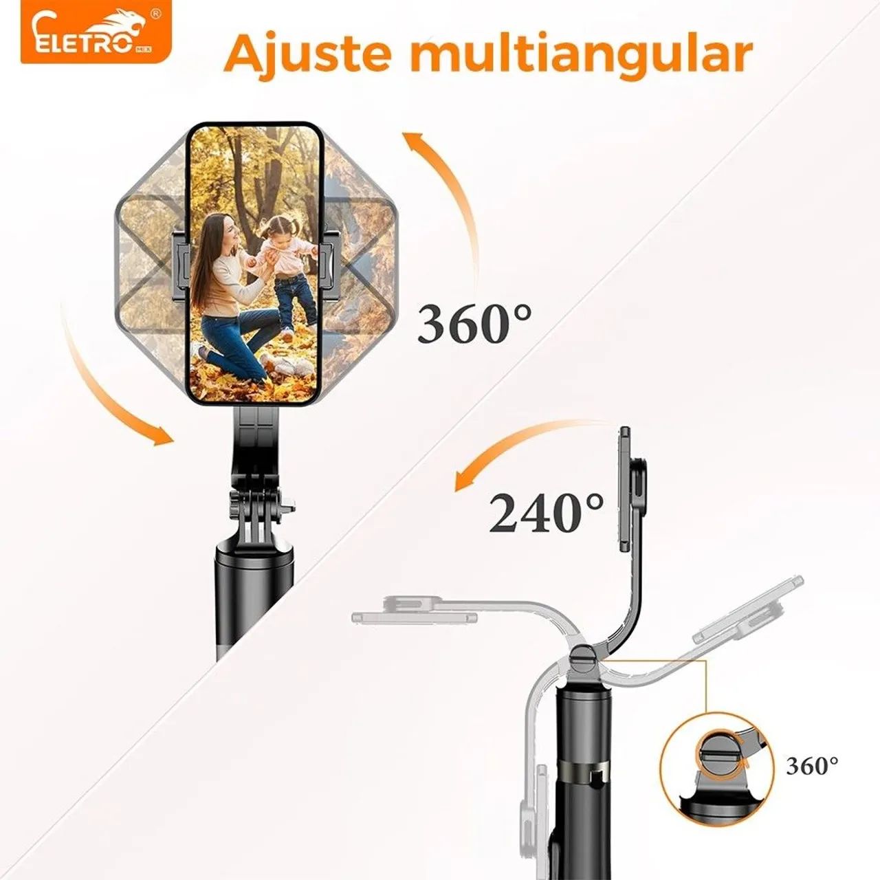 Tripe profissional para celular ? https://s.shopee.com.br/5VTwtx2ra4 - Foto 4