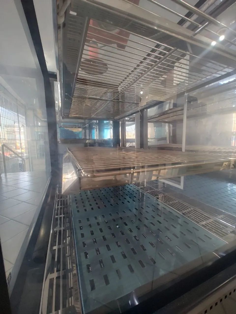 A.L Vitrine Aquecida 1,00 m Modular Vidro Temperado - FRILUX - Foto 2