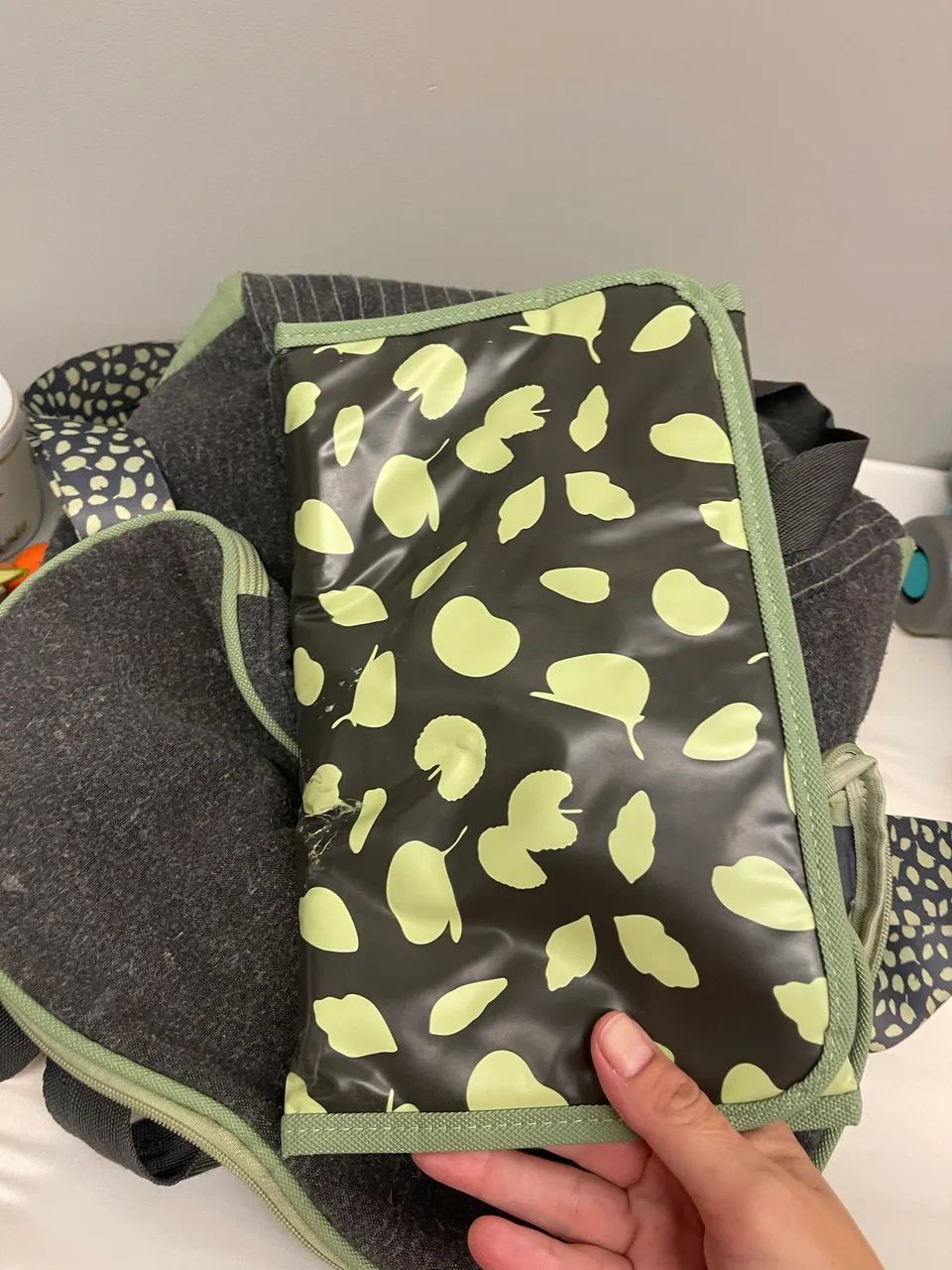 Bolsa de maternidade com trocador portátil  - Foto 3