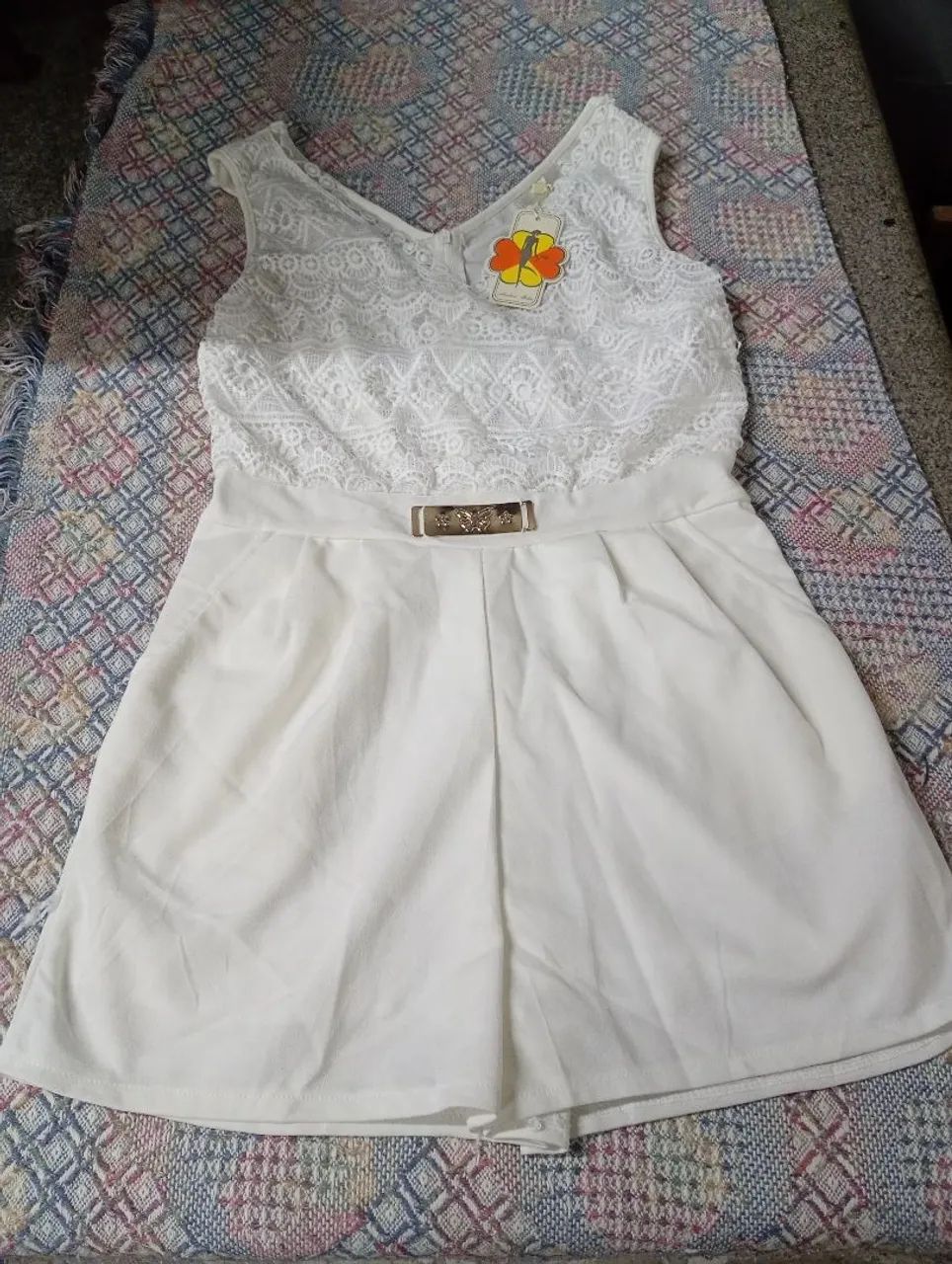 Conjunto macaquinho shorts - Foto 3