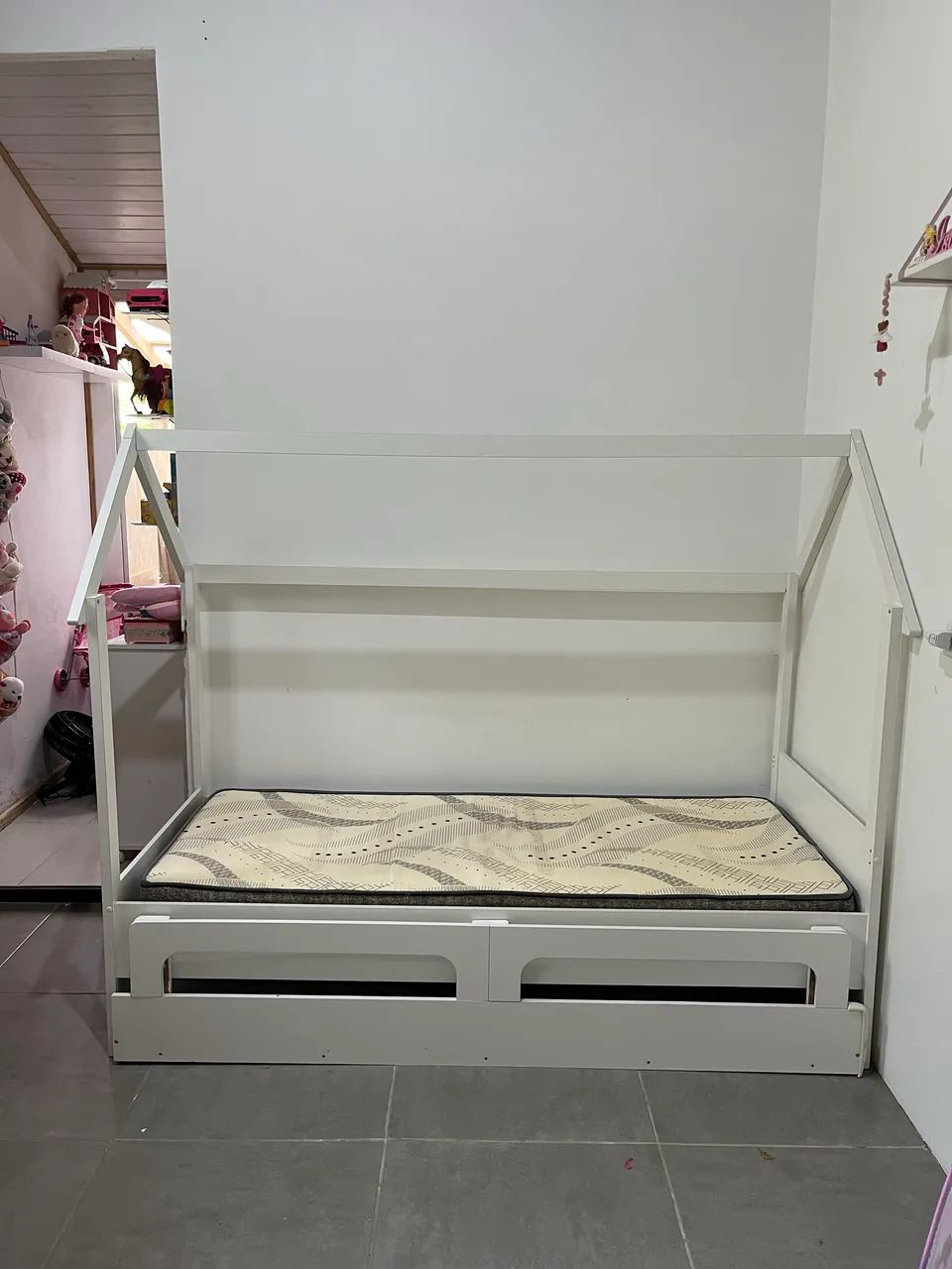 Cama montessoriana bicama casinha 