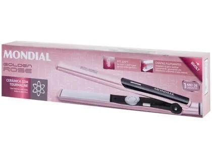 Chapinha/Prancha de Cabelo Mondial P-20 C - Cerâmica 220C