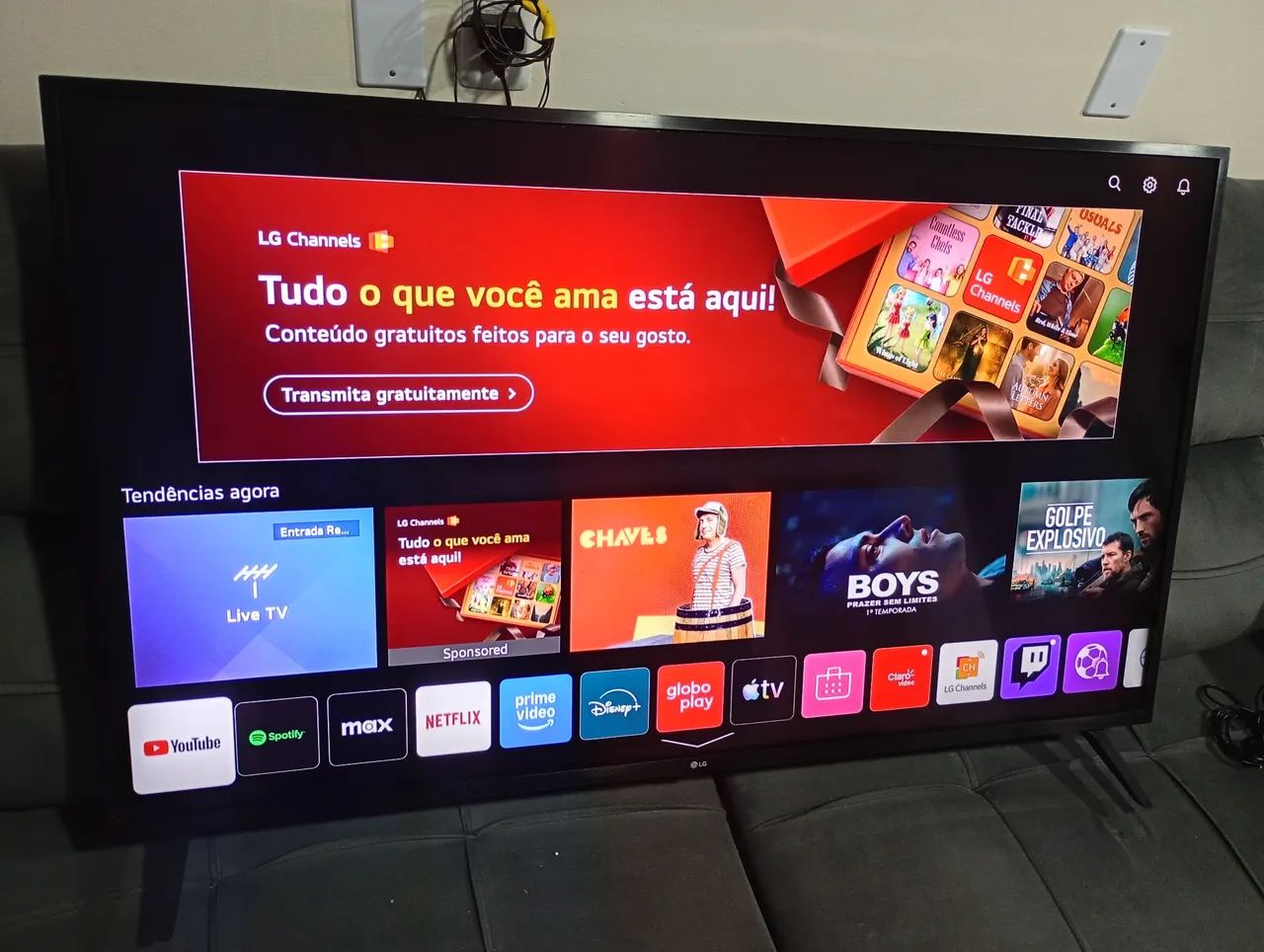 Tv smart LG 55 polegadas 4k  - Foto 3