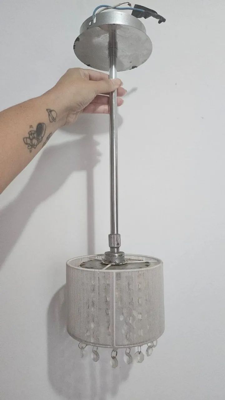 Luminária pedraria
