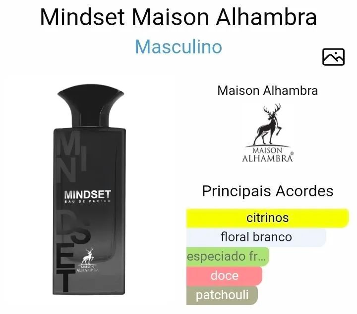 Perfume Árabe MindSet (MySelf) 100ml - Foto 2