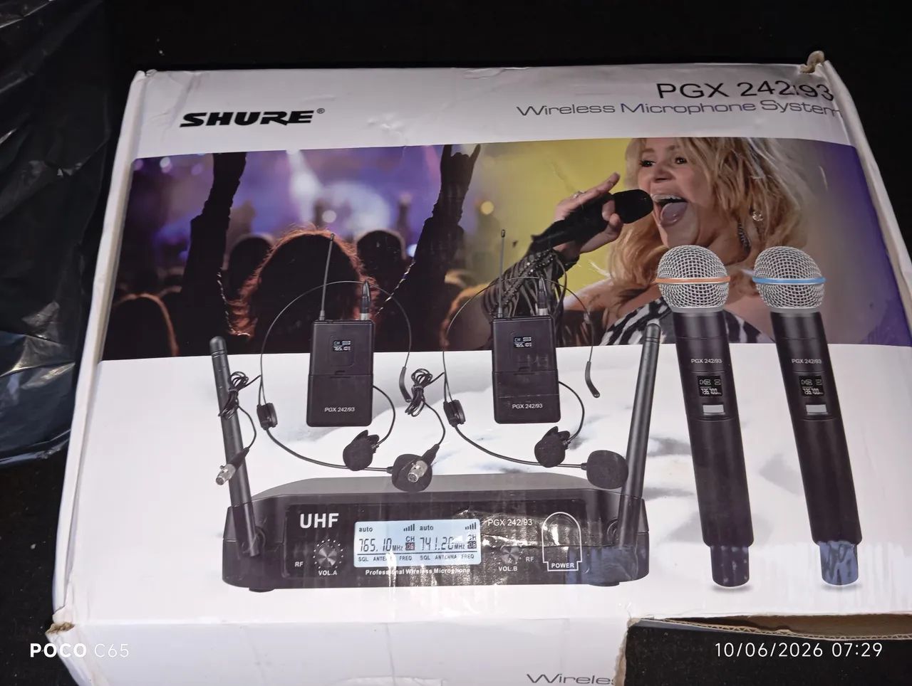 Kit microfone shure - Foto 2