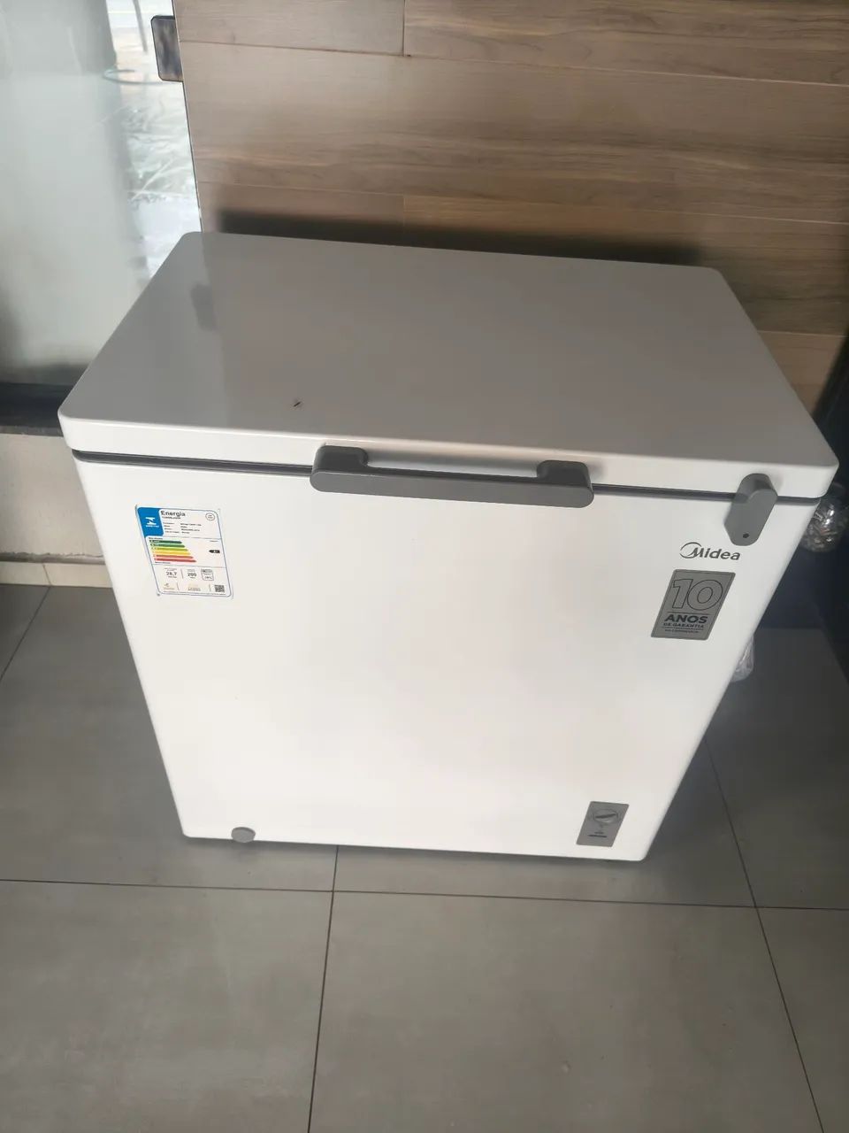 Frezzer horizontal 200l Midea 220v 