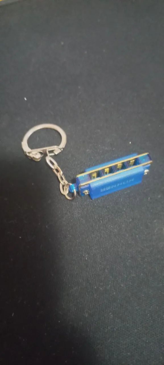 Mini Gaita Chaveiro colorida Hohner - Foto 2