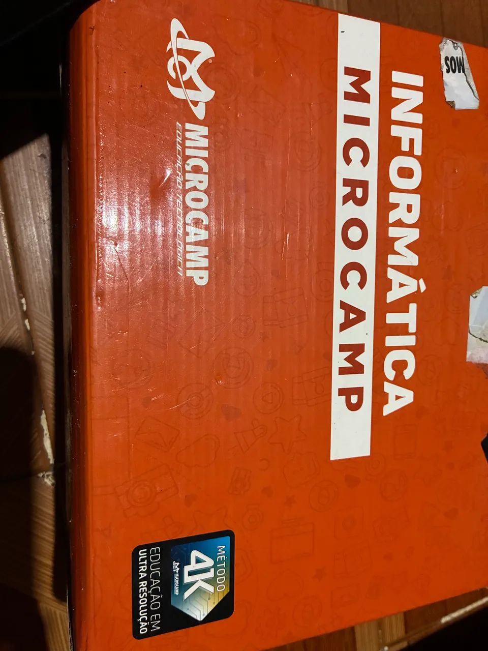 BOX DE 12 LIVROS DE INFORMÁTICA DA MICROCAMP