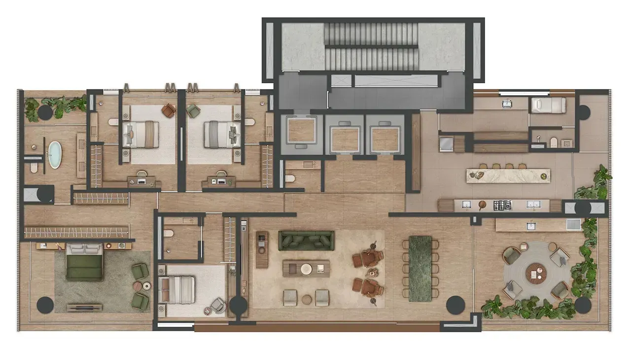 PLANTA 372m²