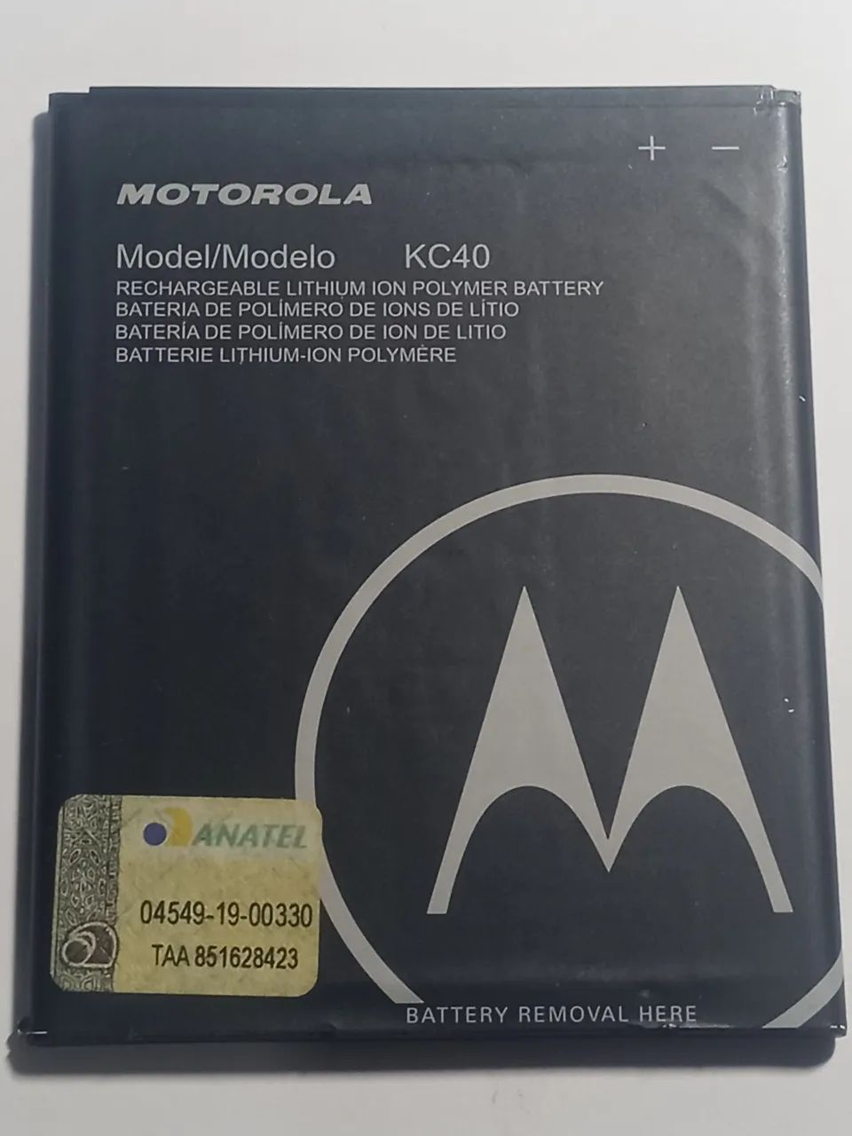 Bateria Motorola KC40 para moto E6 plus/ moto E6S 3100mAh original 