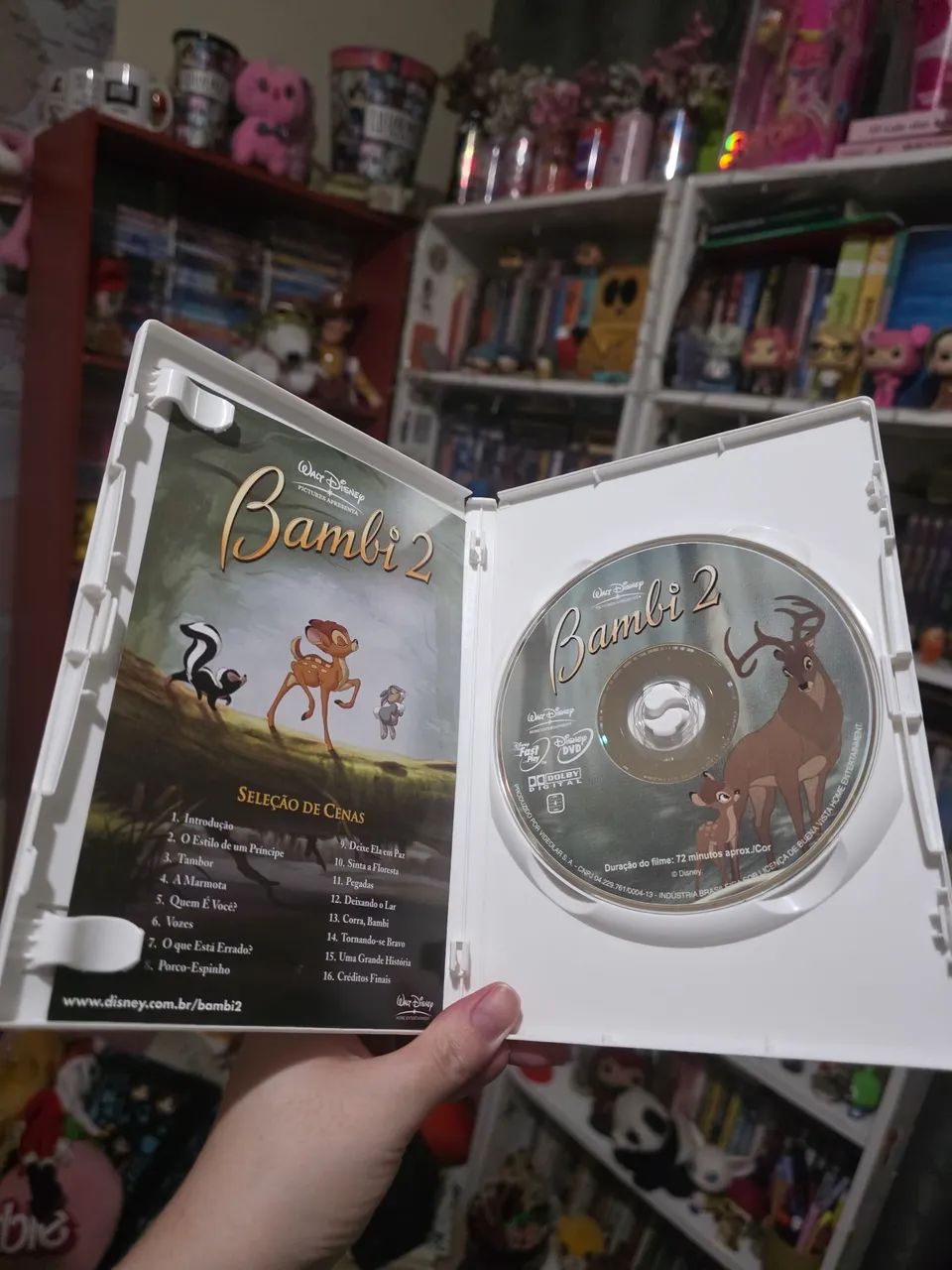 DVD Disney Bambi 1 e 2 - Foto 3