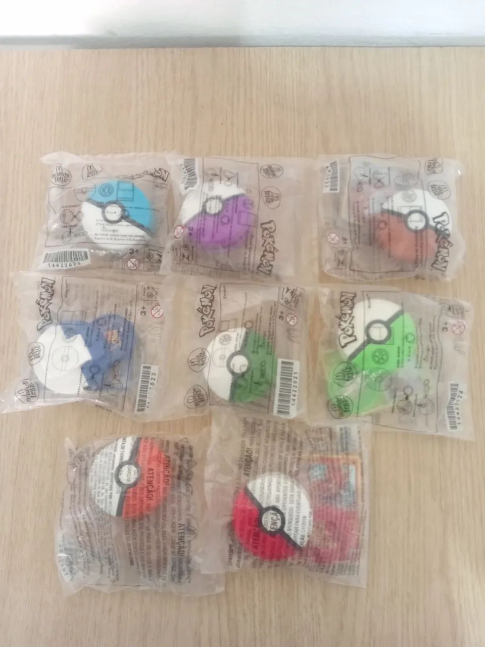 Lote de brinquedos Pokémon