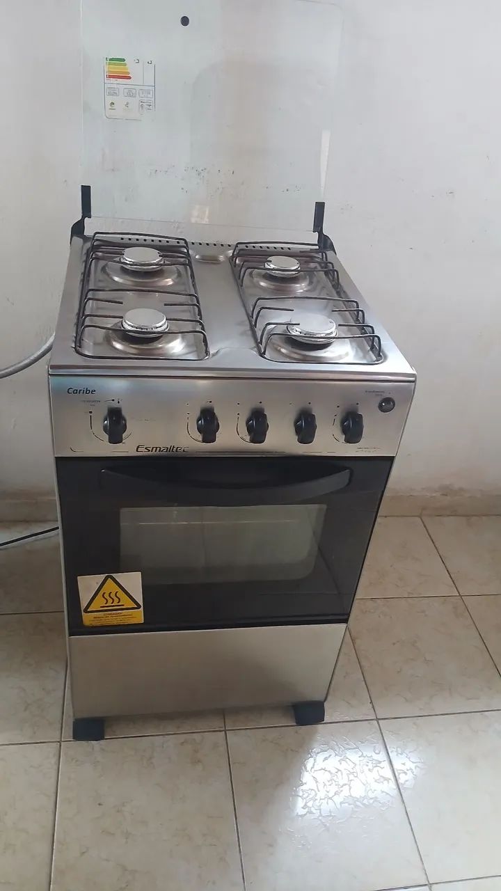 Fogão esmaltec automático 