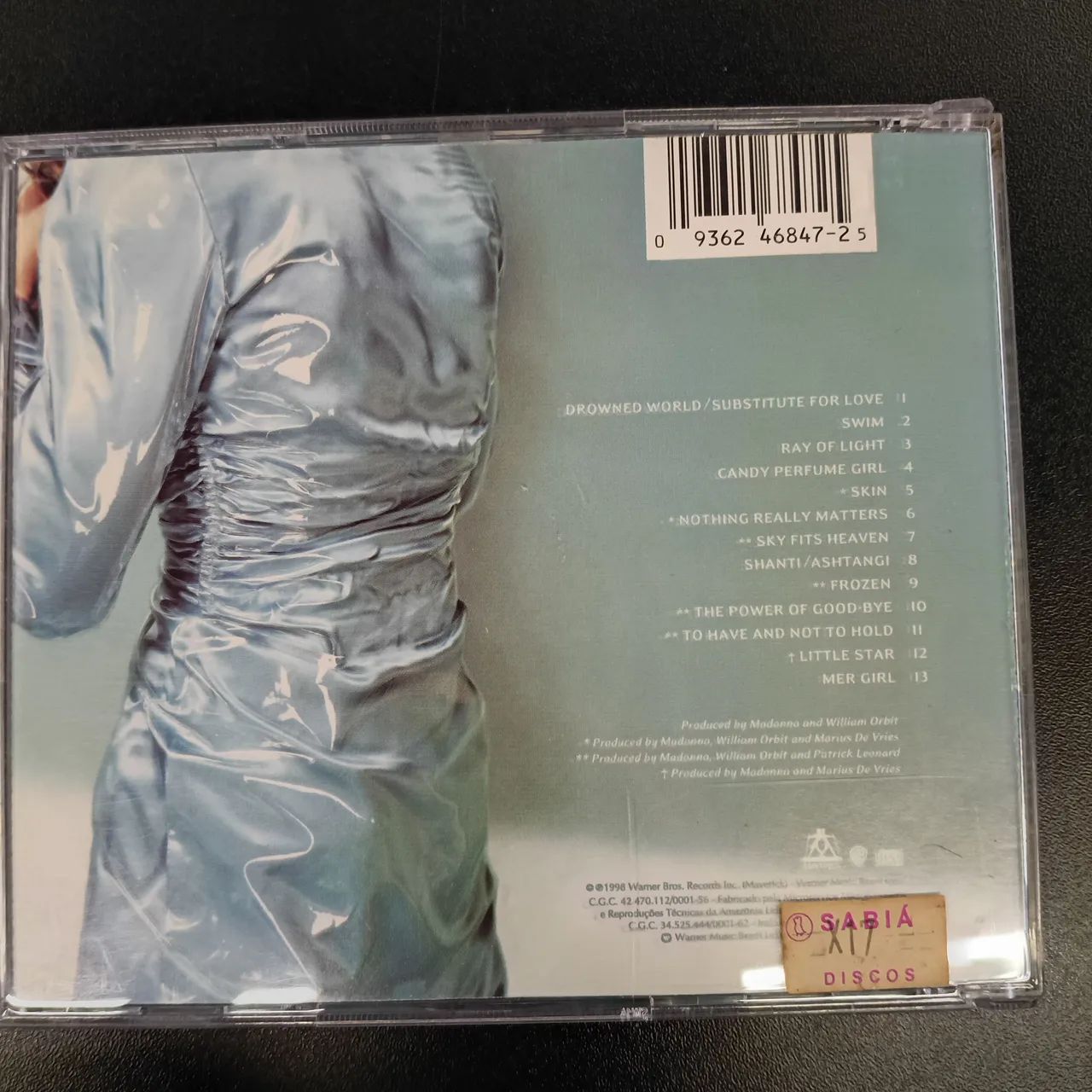 CD MADONNA RAY OF LIGHT - Foto 2