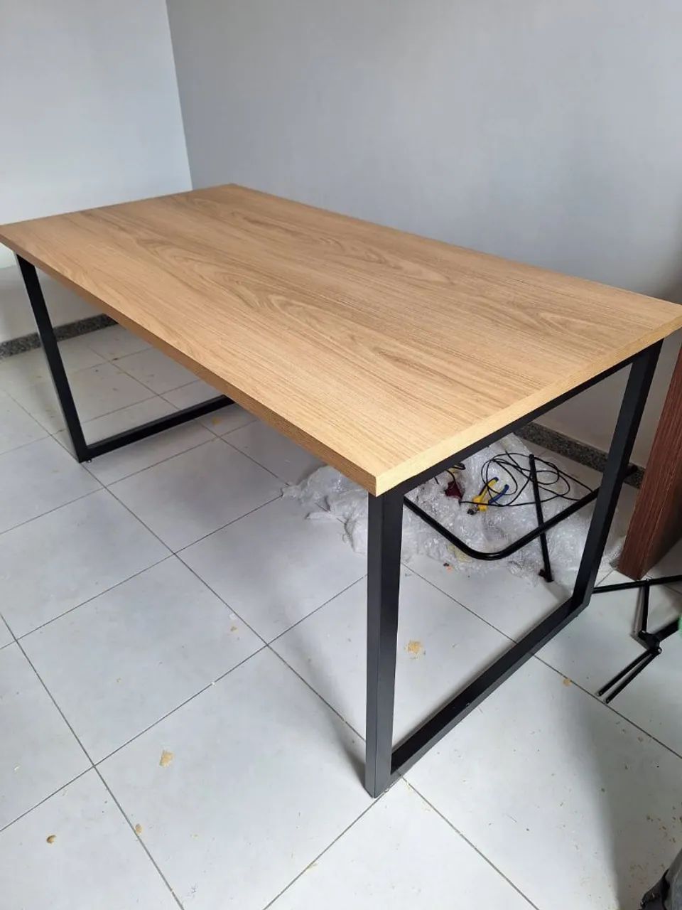 Mesa estilo industrial 