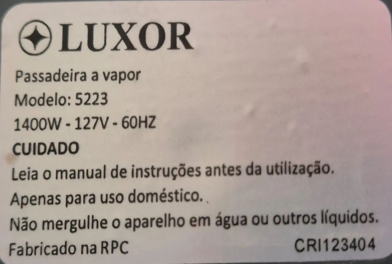 Ferro a vapor  - Foto 2