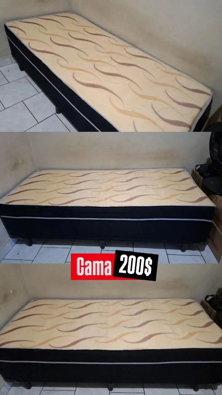 Cama solteiro 
