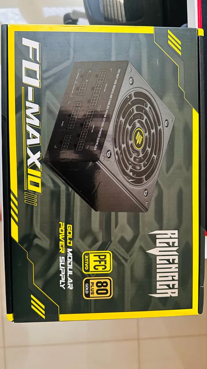 Fonte Atx 1000w Real 80plus Gold Revenger