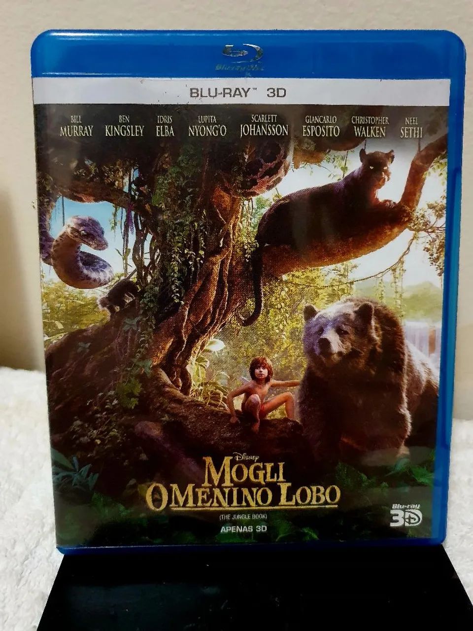 Bluray 3D Mogli o menino lobo Disney Original