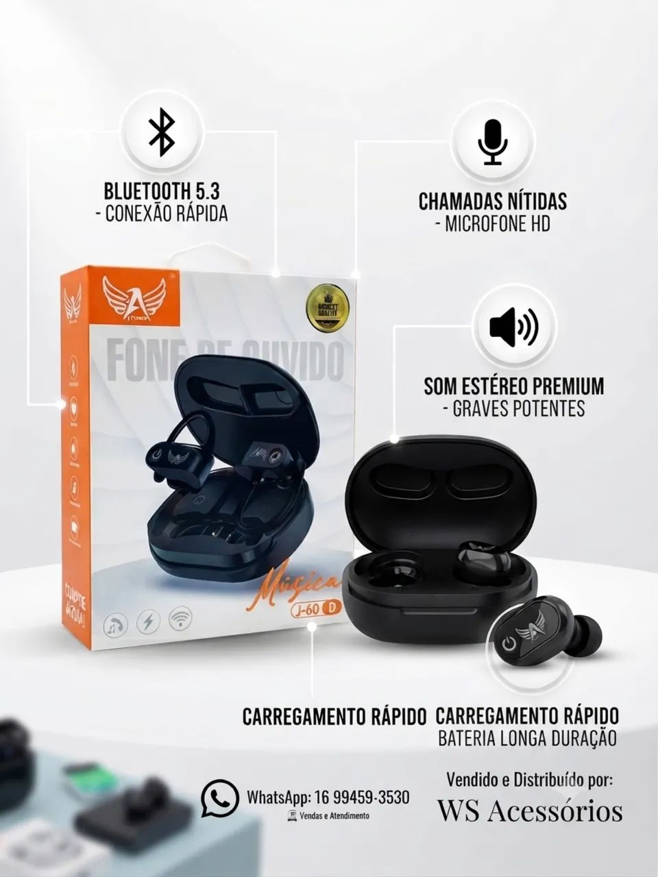 Fone Bluetooth 