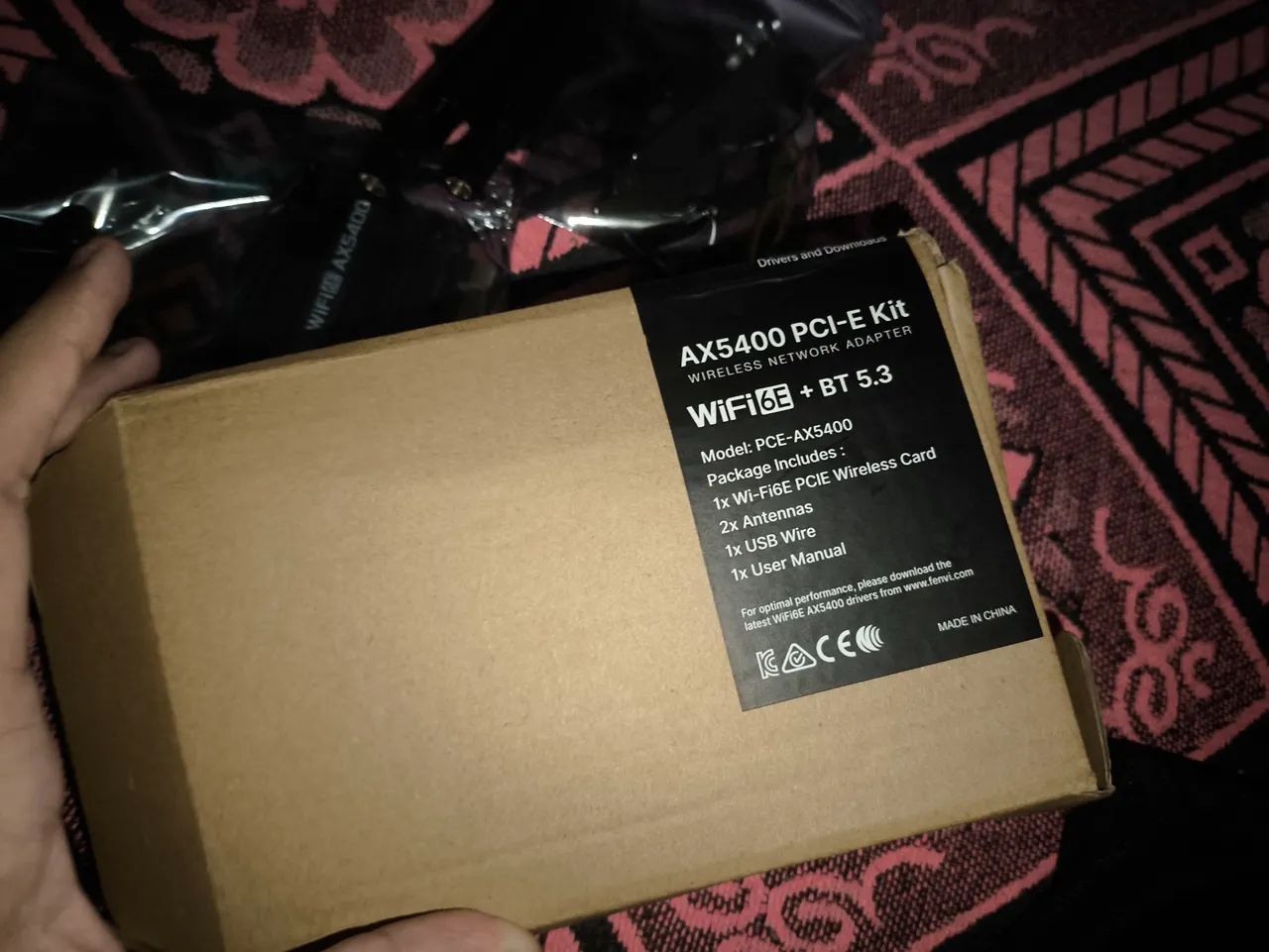 Adaptador WI-FI6E e BT 5.3 - Foto 4