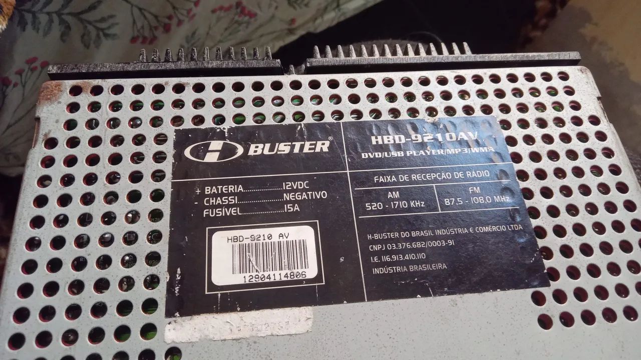 Toca Buster 9210av para carro - Foto 3