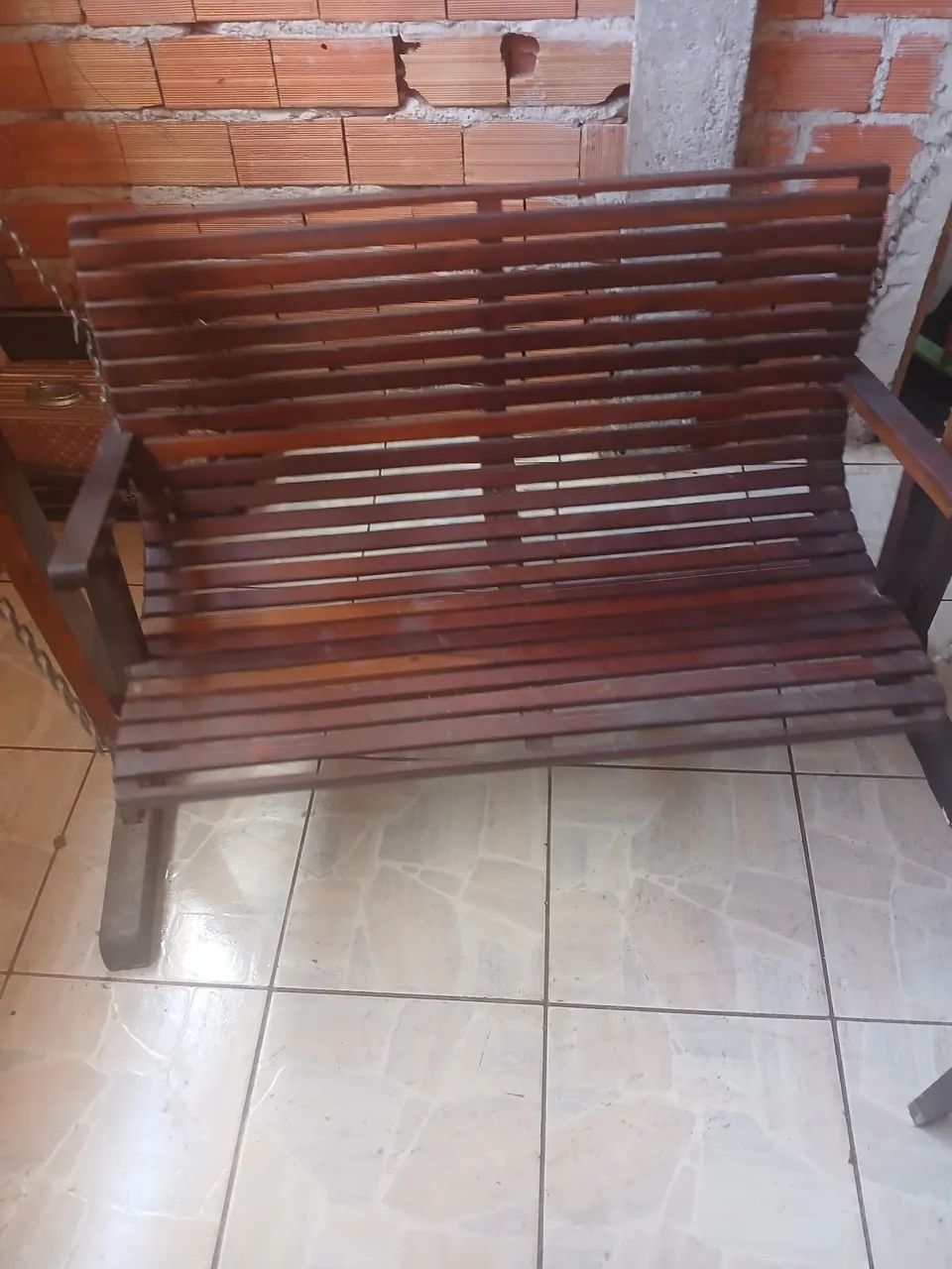 Cadeira de balanço para vara