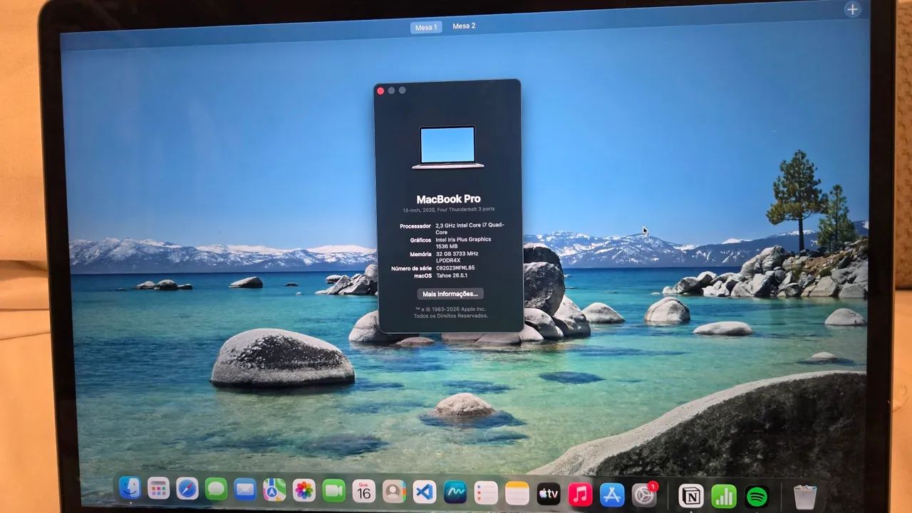 Macbook Pro i7 32Gb ram - 2020 - Notebooks - Pinheiros, São Paulo