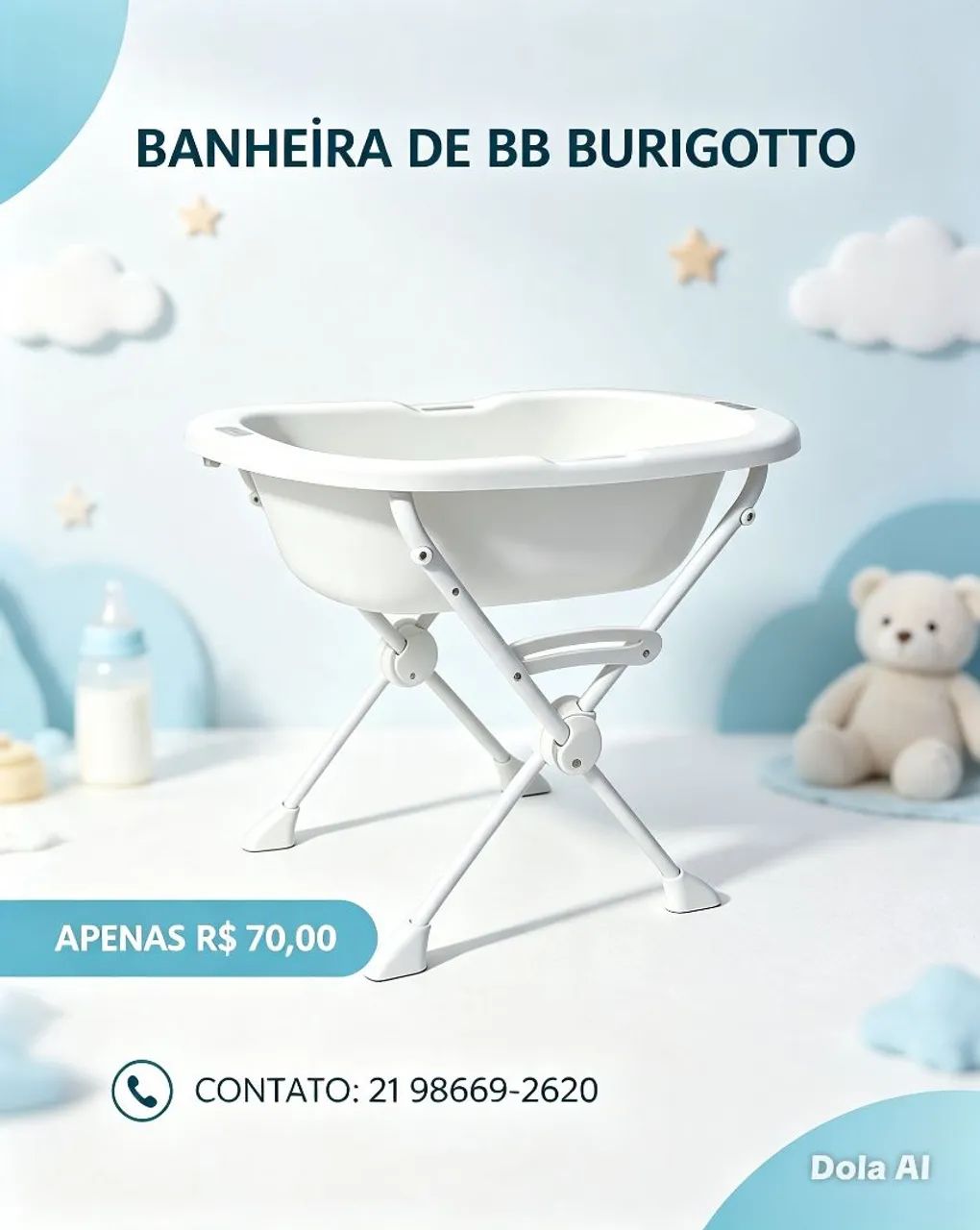 Vendo Banheira de BB 