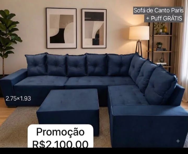 Sofás na promoção até dia 20/08/26 - Foto 5