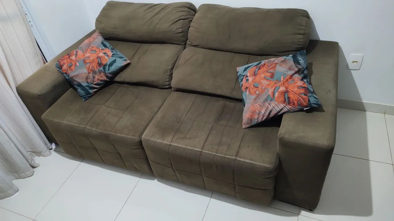 Sofá retrátil 2 lugares  - Foto 5