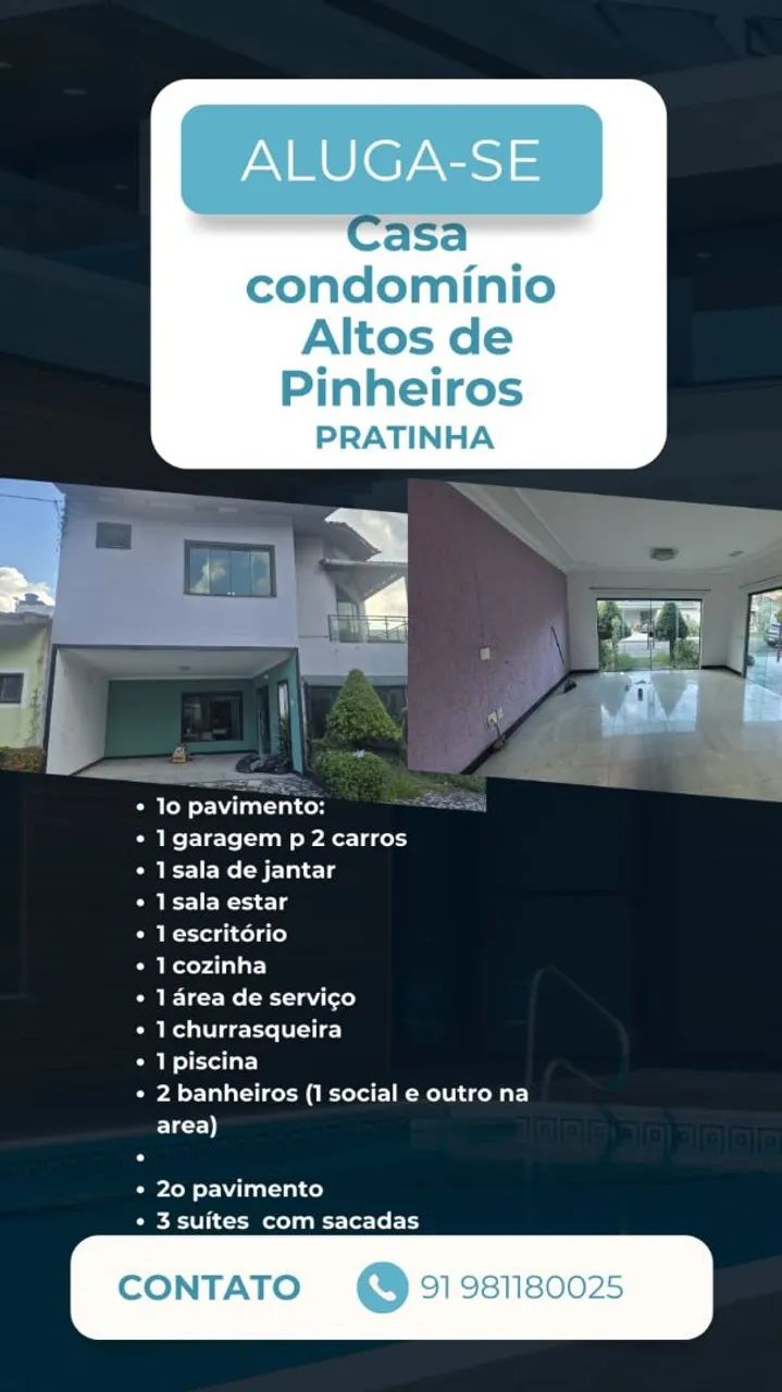 CASA NOS ALTOS DO PINHEIRO 
