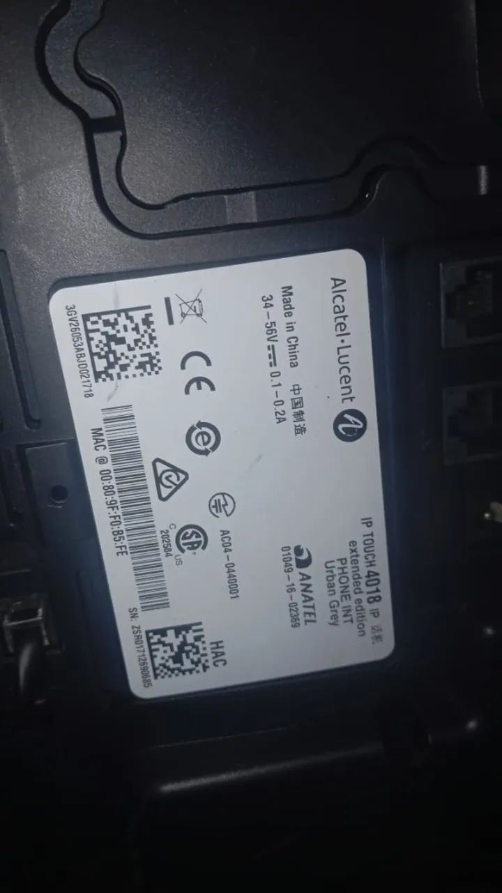 Telefone Alcatel- Lucent IP Touch 4018  - Foto 3