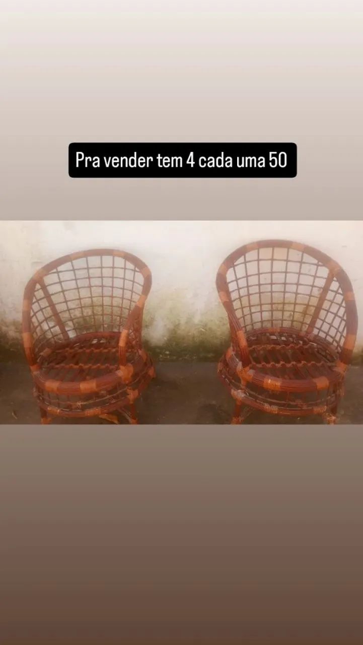 Cadeira de bambu 