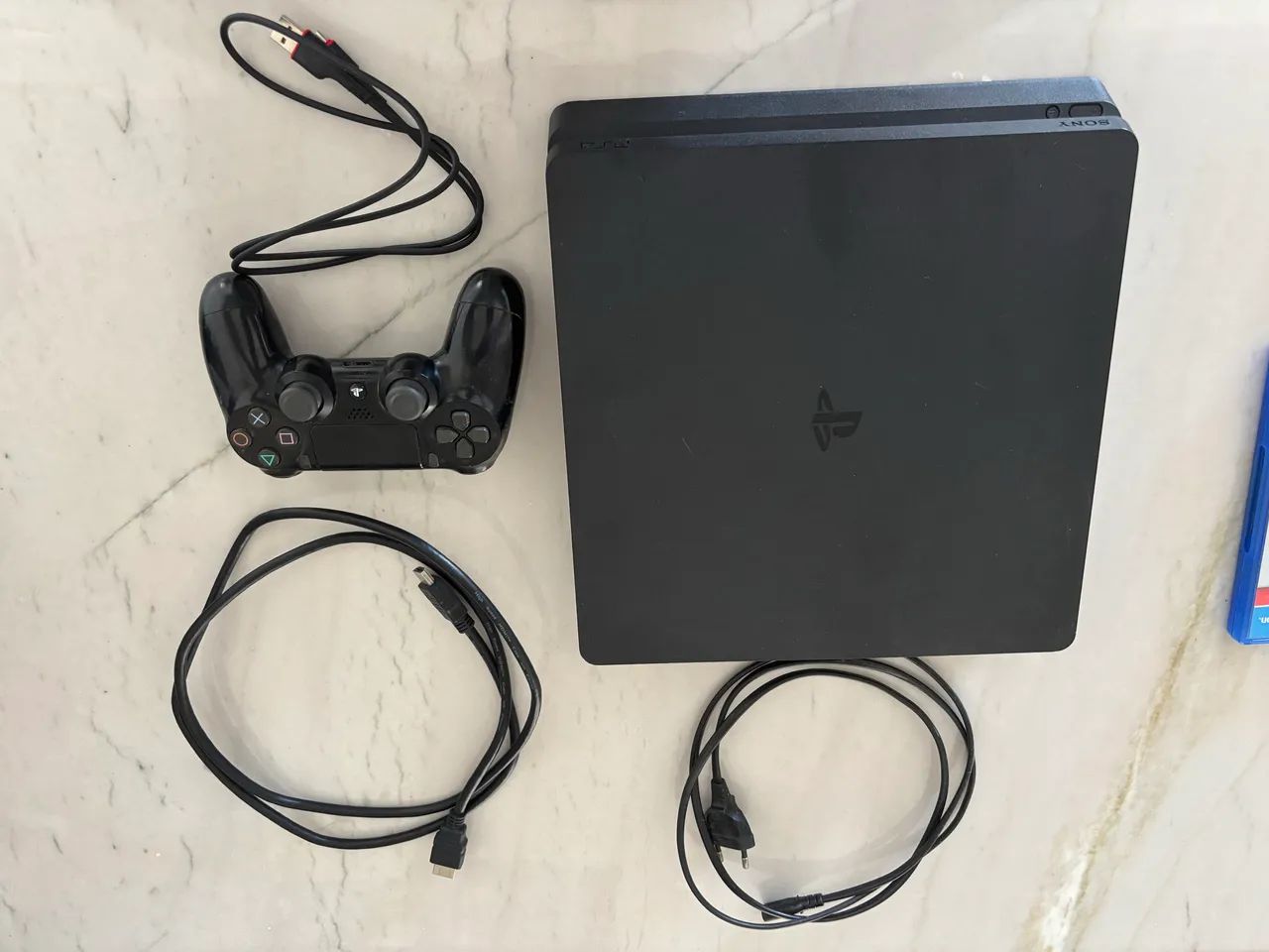 Ps4 Slim - com video games (bloodborne, borderlands 3, e horizon) - Foto 3