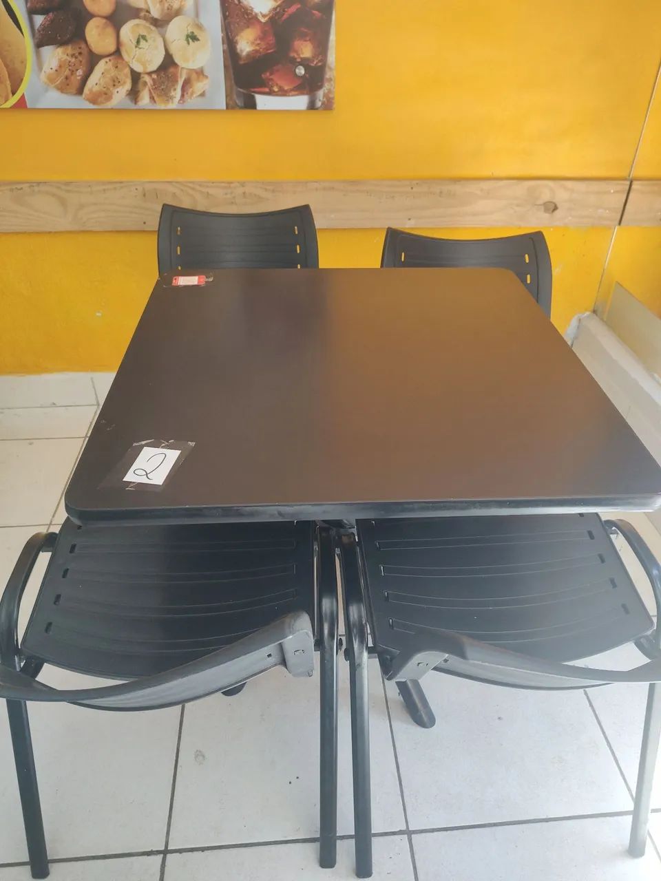 Mesa com cadeiras para bar, restaurante e lanchonete  - Foto 3