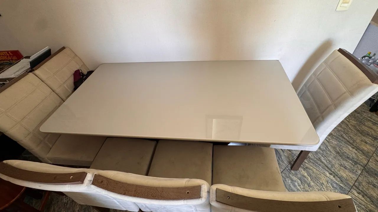 Mesa de jantar para 6 cadeiras  - Foto 3
