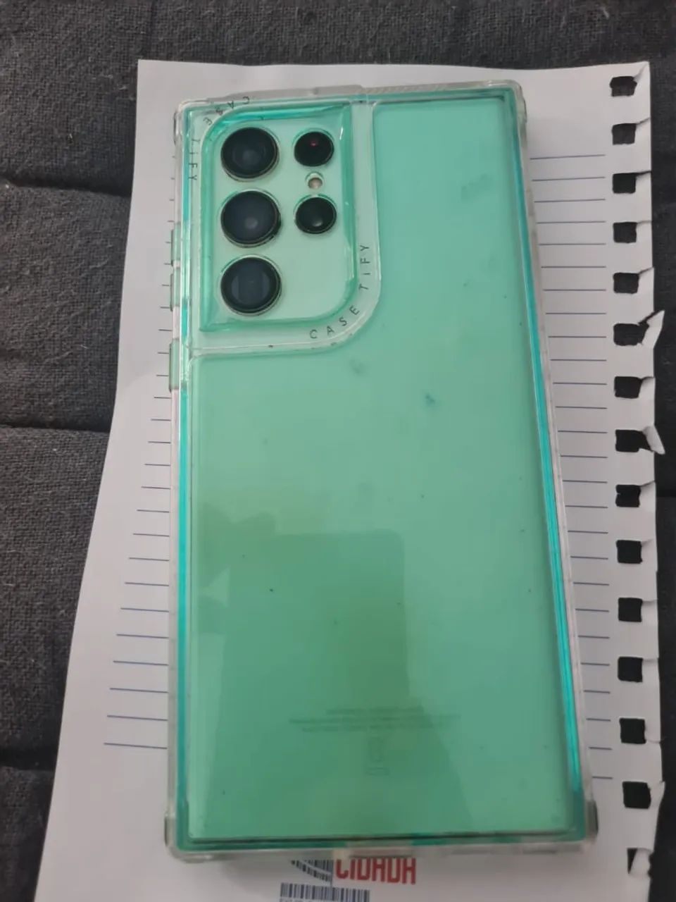 Celular S 22 ultra com todos acessórios e nota fiscal  - Foto 5
