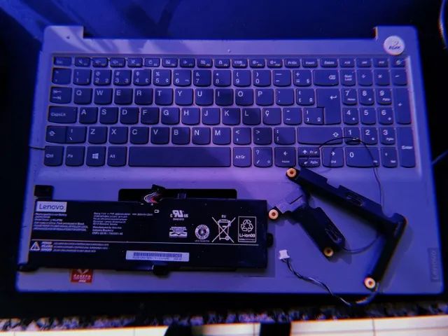 Teclado R$ 100,00,  Lenovo S145, bateria 50%