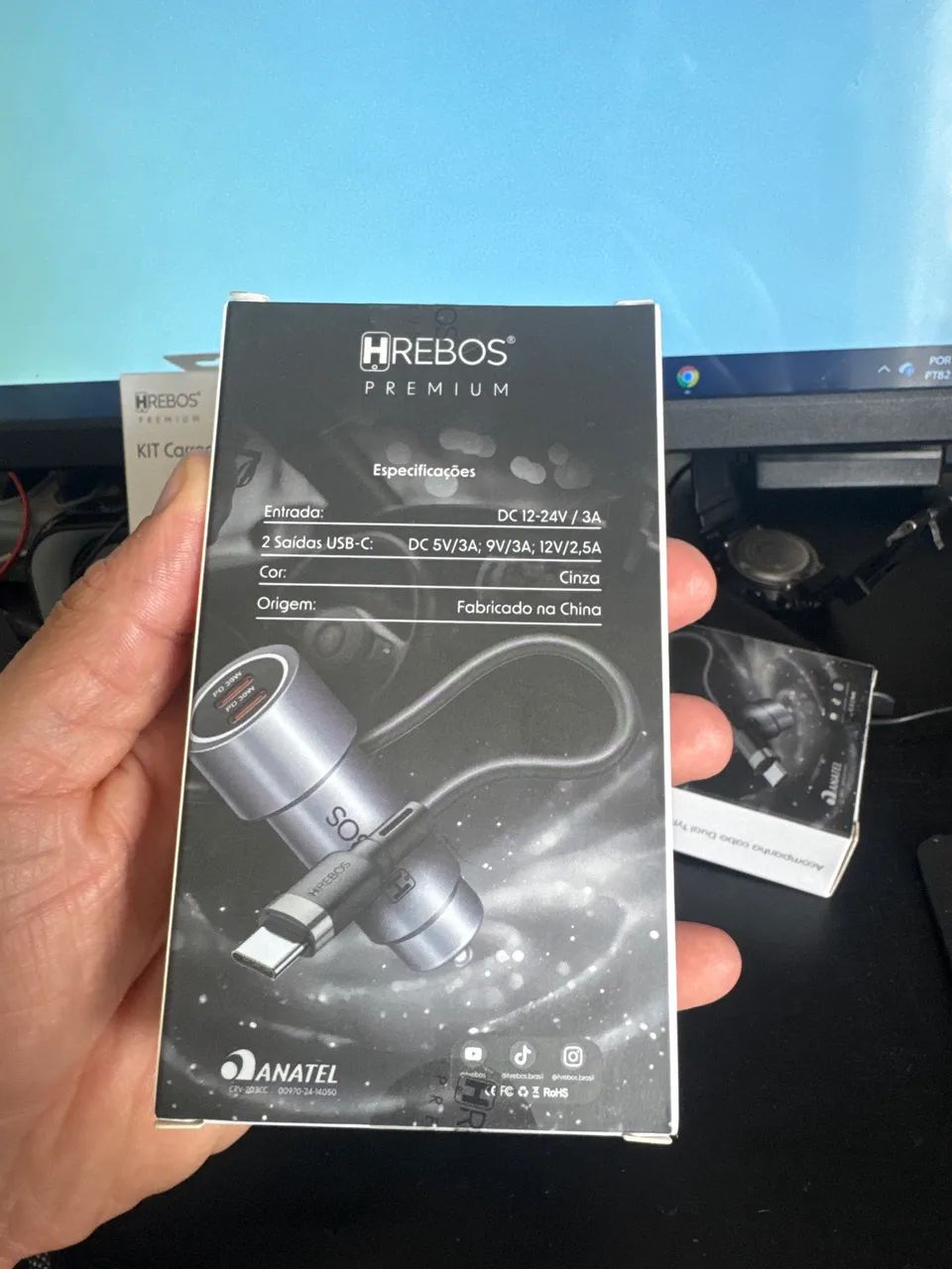 Carregador Veicular Turbo Premium  - Foto 3