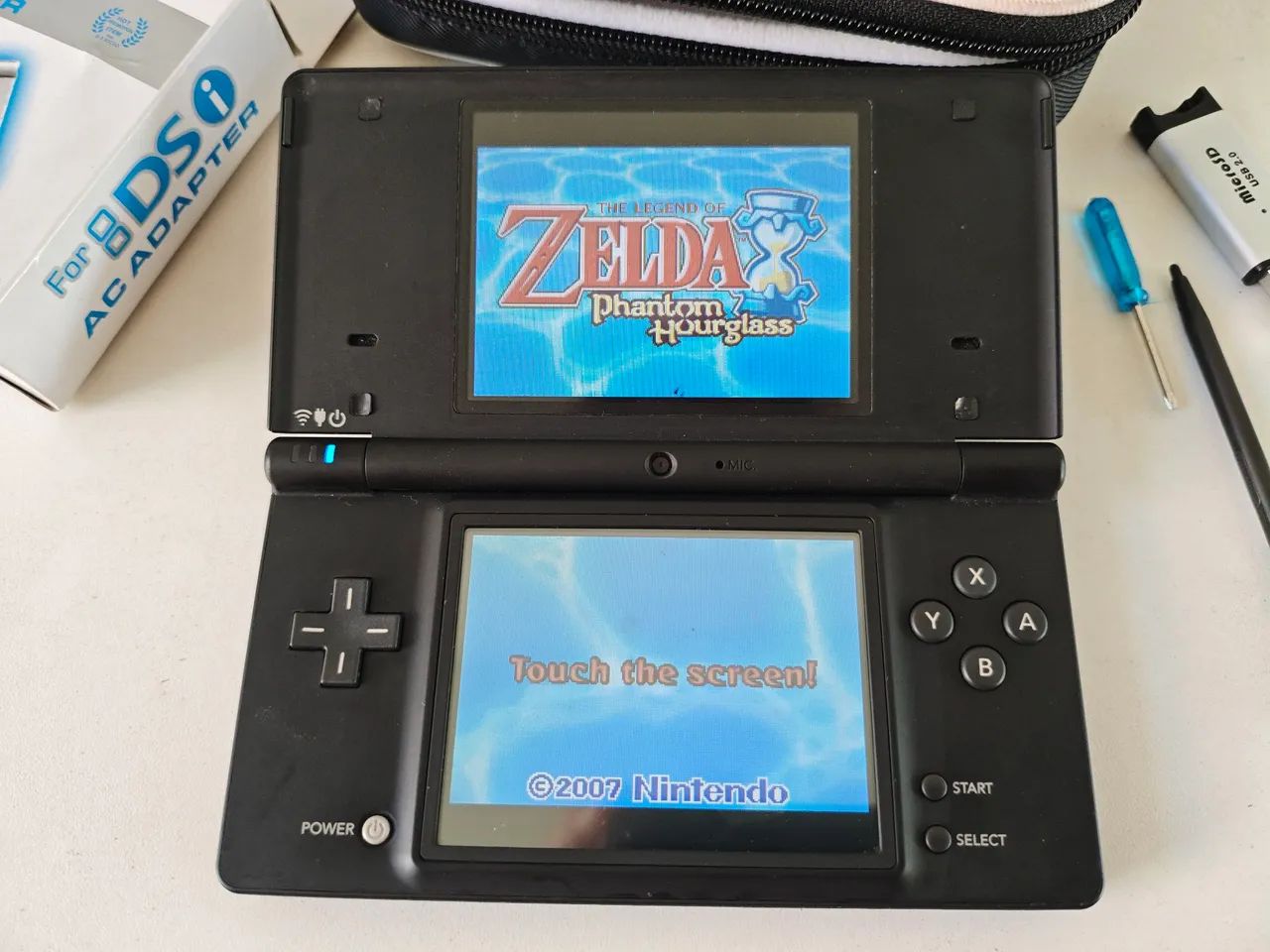 Nintendo DSI japonês preto - desbloqueado - Consoles de Vídeo Game