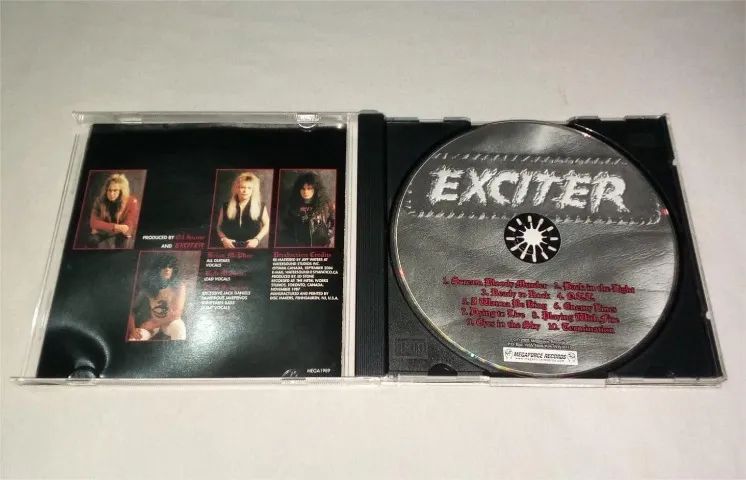 Exciter - Exciter - Cd Importado Estados Unidos - Foto 3