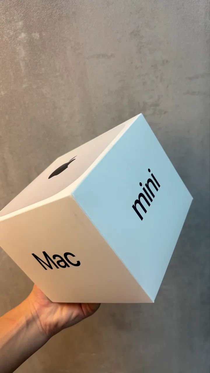 Mac Mini M4 chip 16GB/256GB novo (garantia Apple) (LOJA FÍSICA