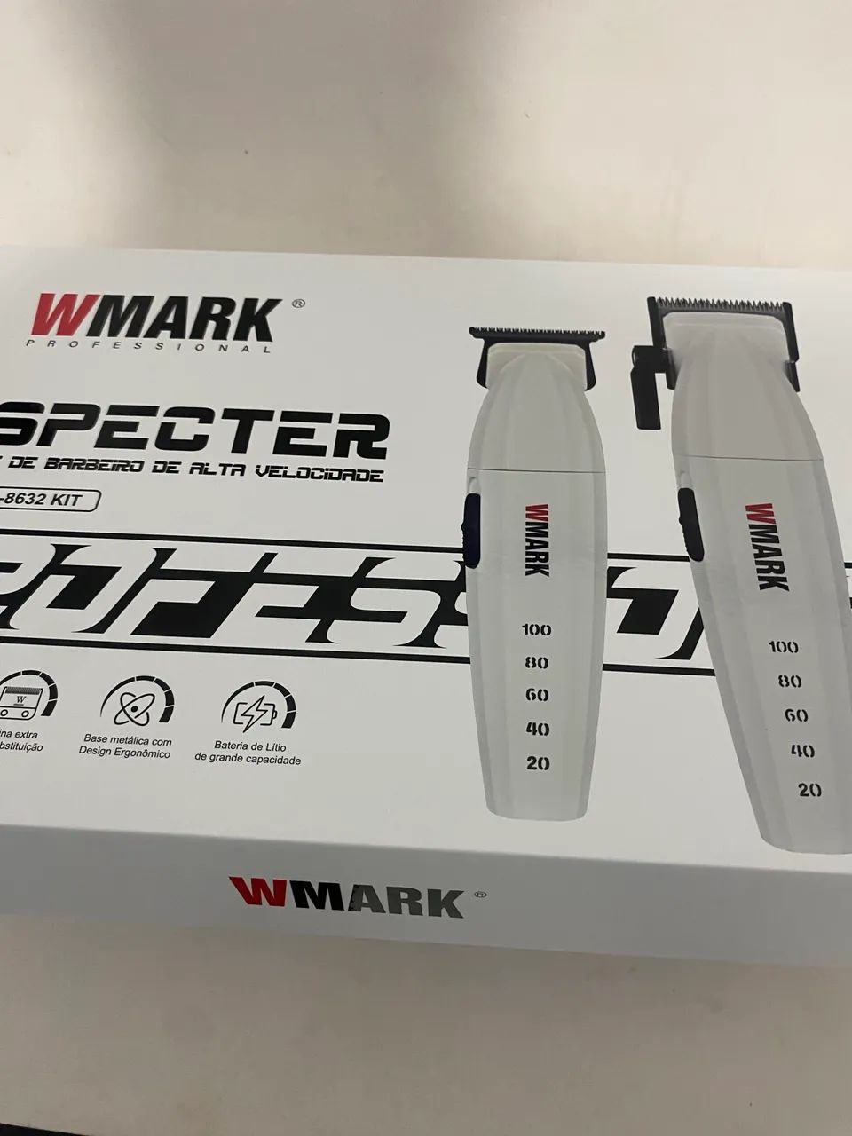 Máquina de cortar cabelo Kit  Wnark Capa lâminas  - Foto 3