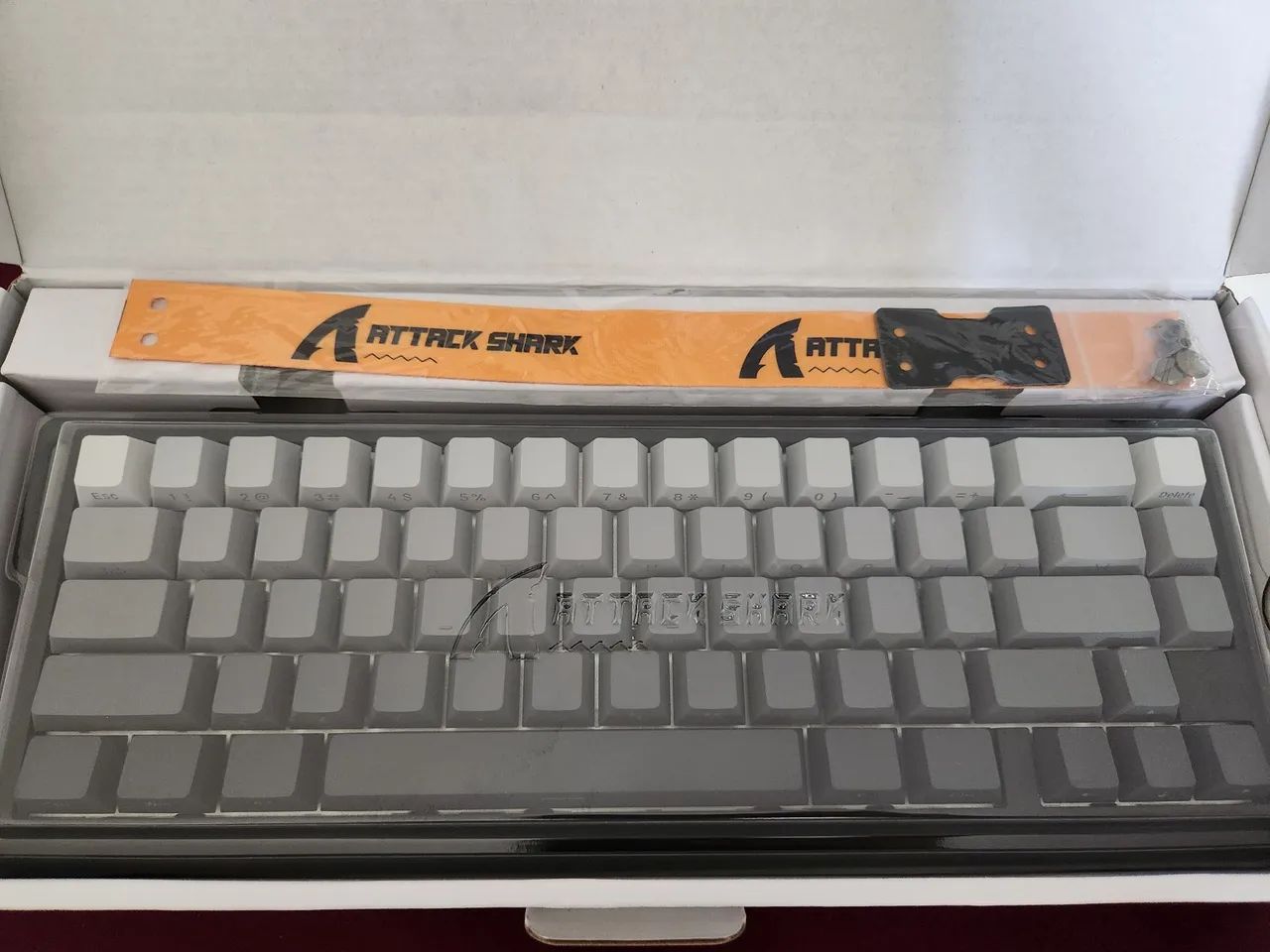 Teclado Magnético Attack Shark x68he