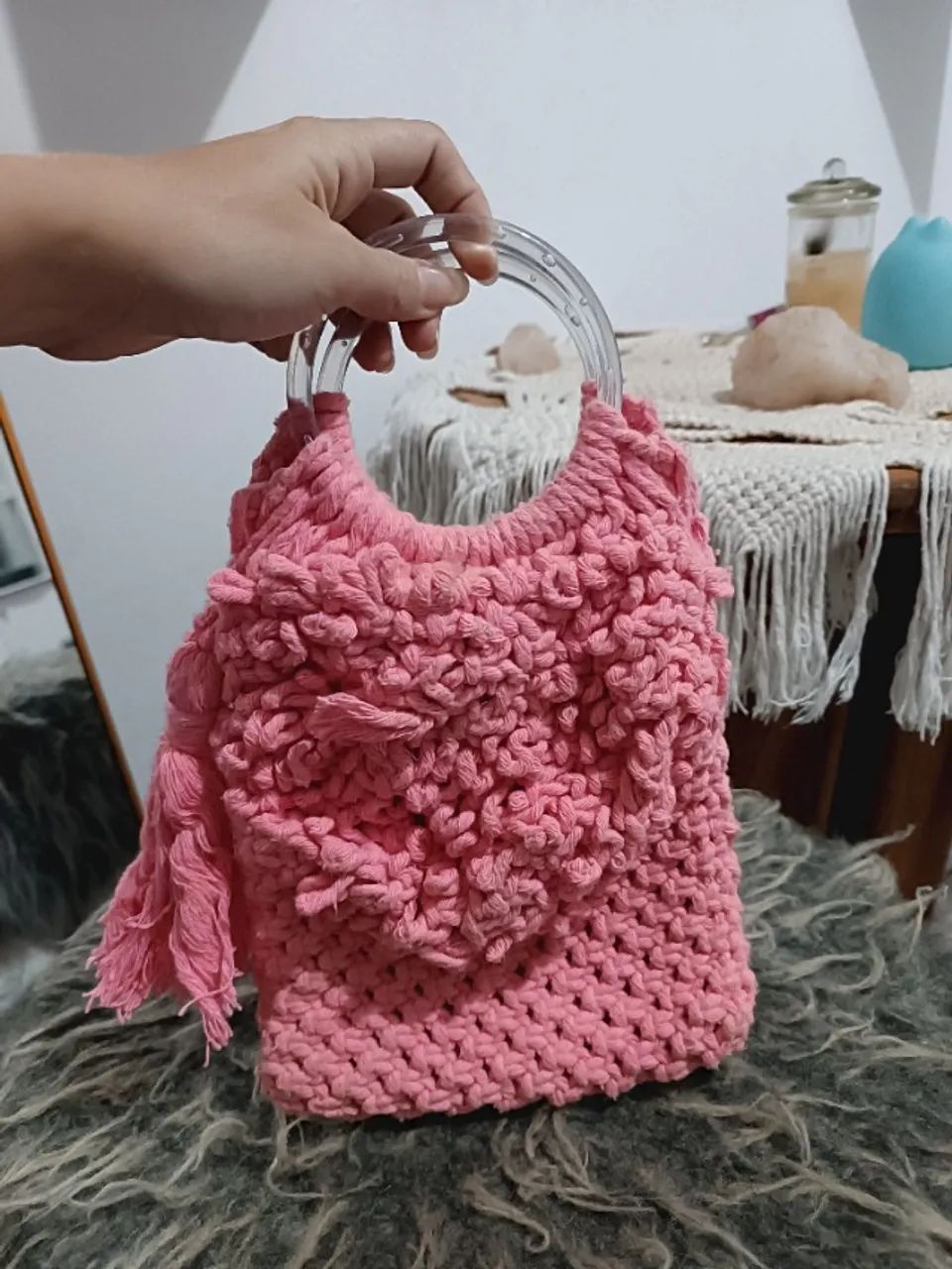 Bolsa de macramé  - Foto 3