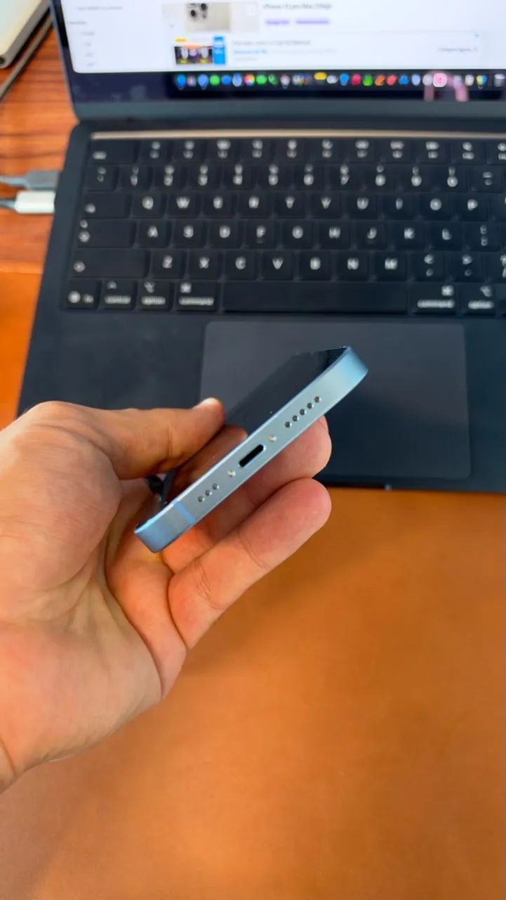 iPhone 14 128gb azul - Foto 5